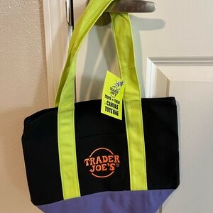 Black and Purple Halloween Trader Joe’s Canvas Tote Bag